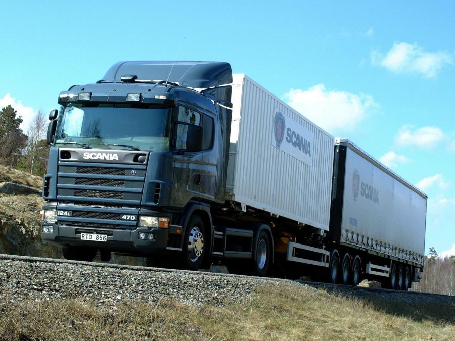  Scania R124L 470 4x2 1995 года  (фото 2 из 2)